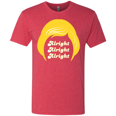 T-Shirts Vintage Red / S Alright Men's Triblend T-Shirt