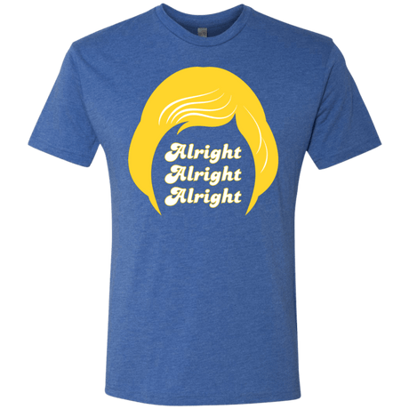 T-Shirts Vintage Royal / S Alright Men's Triblend T-Shirt