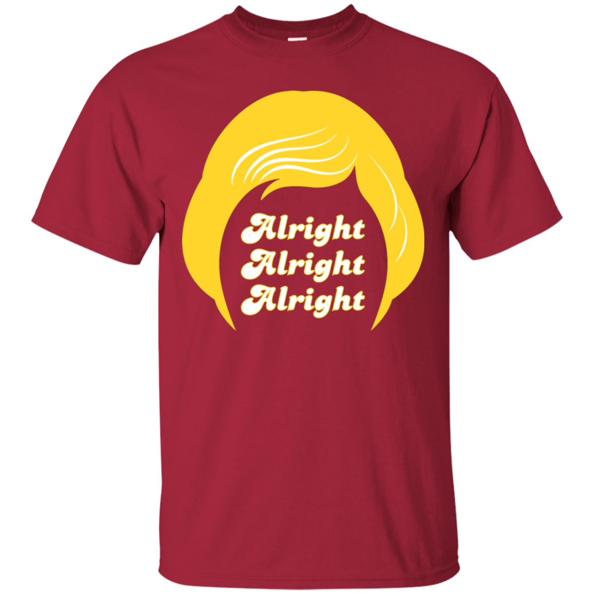 T-Shirts Cardinal / S Alright T-Shirt
