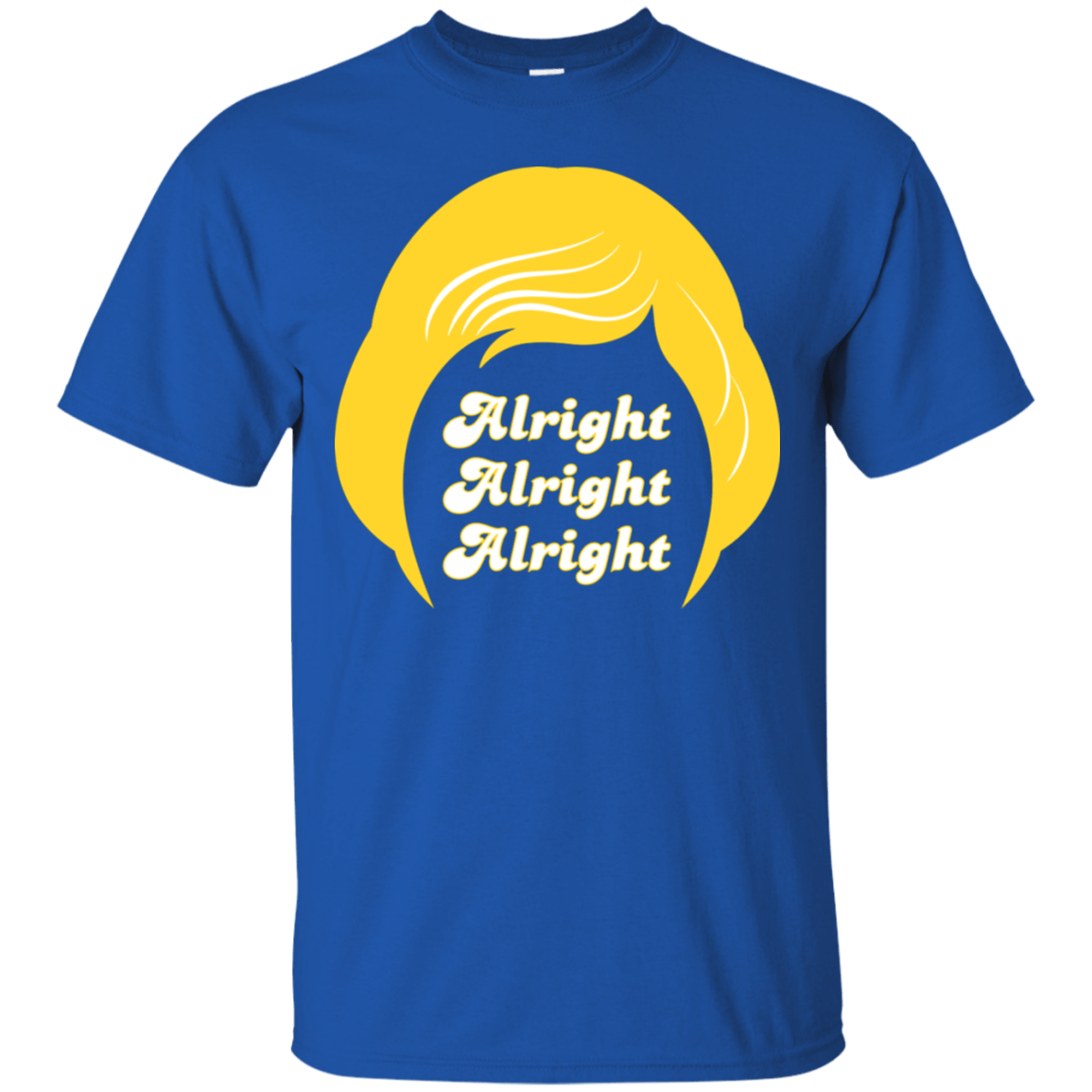 T-Shirts Royal / S Alright T-Shirt