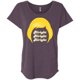 T-Shirts Vintage Purple / X-Small Alright Triblend Dolman Sleeve