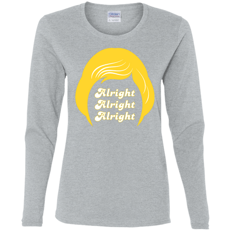 T-Shirts Sport Grey / S Alright Women's Long Sleeve T-Shirt