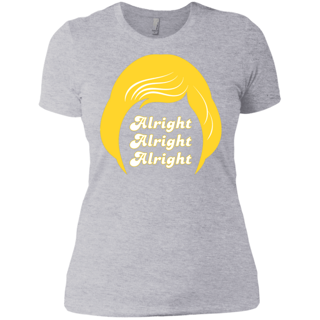 T-Shirts Heather Grey / X-Small Alright Women's Premium T-Shirt