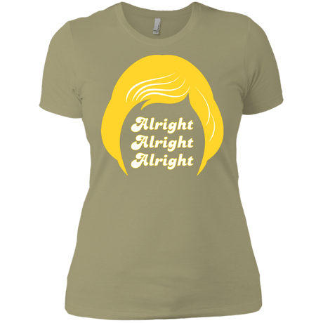 T-Shirts Light Olive / X-Small Alright Women's Premium T-Shirt