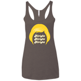 T-Shirts Macchiato / X-Small Alright Women's Triblend Racerback Tank