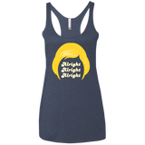 T-Shirts Vintage Navy / X-Small Alright Women's Triblend Racerback Tank