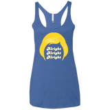 T-Shirts Vintage Royal / X-Small Alright Women's Triblend Racerback Tank