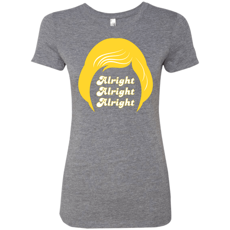 T-Shirts Premium Heather / S Alright Women's Triblend T-Shirt
