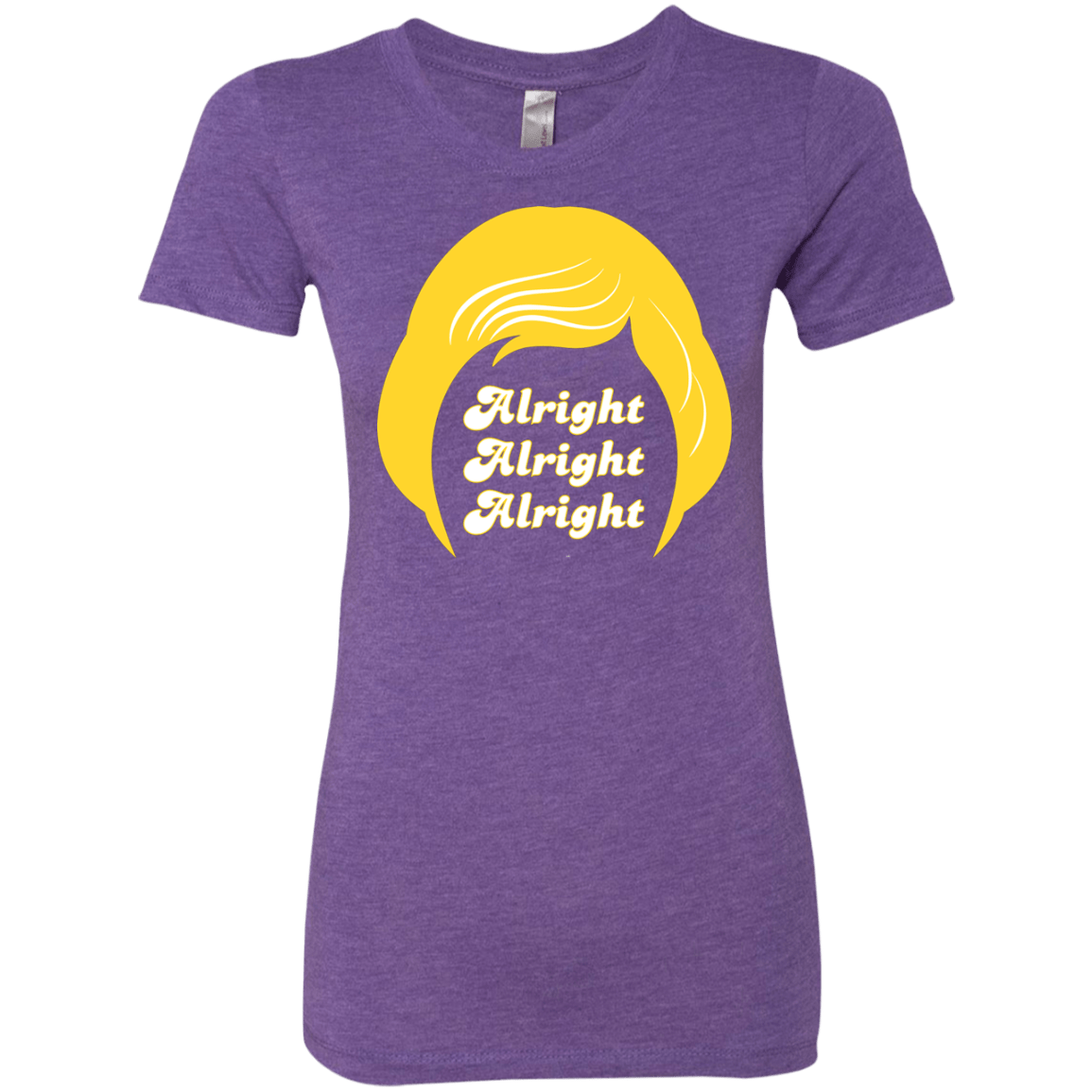 T-Shirts Purple Rush / S Alright Women's Triblend T-Shirt