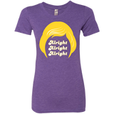 T-Shirts Purple Rush / S Alright Women's Triblend T-Shirt