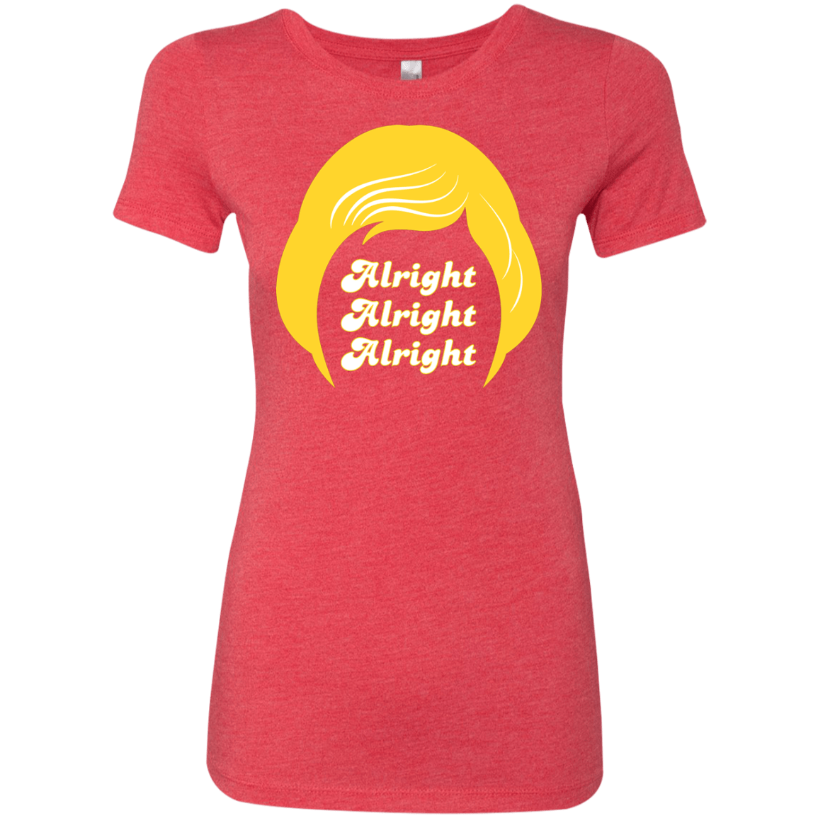 T-Shirts Vintage Red / S Alright Women's Triblend T-Shirt
