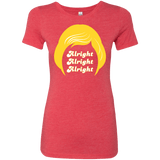 T-Shirts Vintage Red / S Alright Women's Triblend T-Shirt