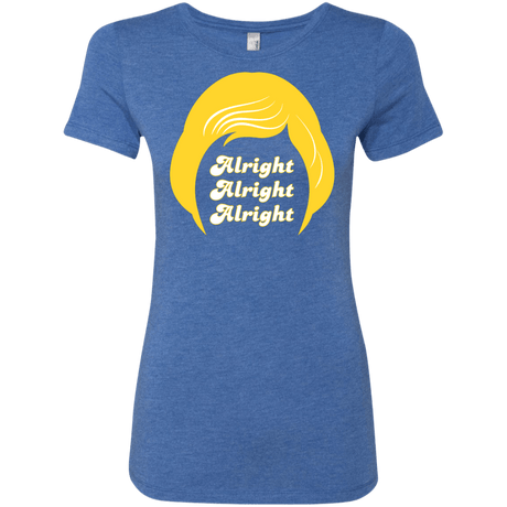 T-Shirts Vintage Royal / S Alright Women's Triblend T-Shirt