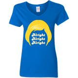 T-Shirts Royal / S Alright Women's V-Neck T-Shirt