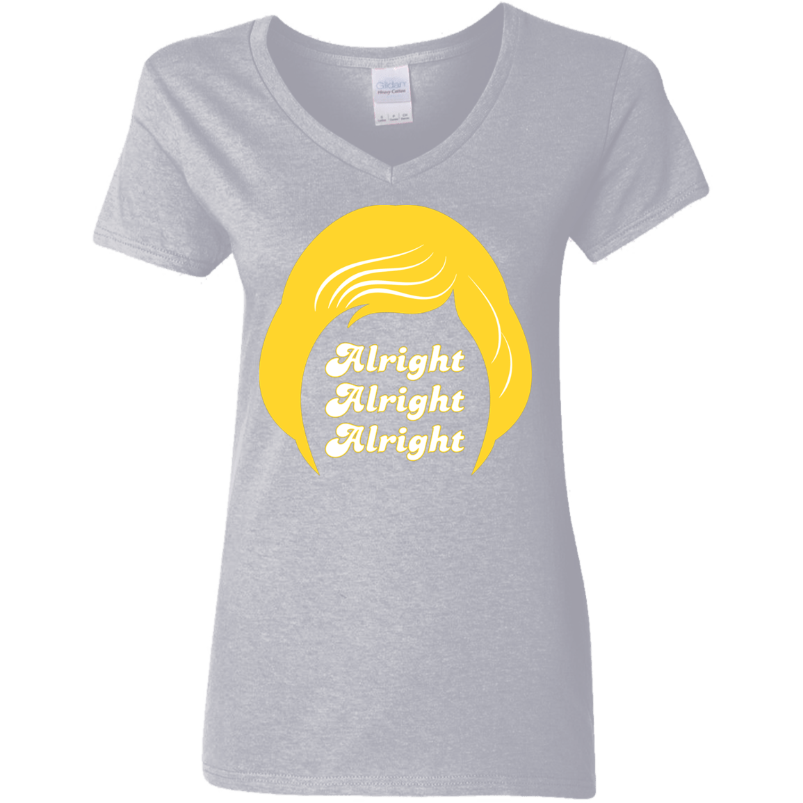 T-Shirts Sport Grey / S Alright Women's V-Neck T-Shirt