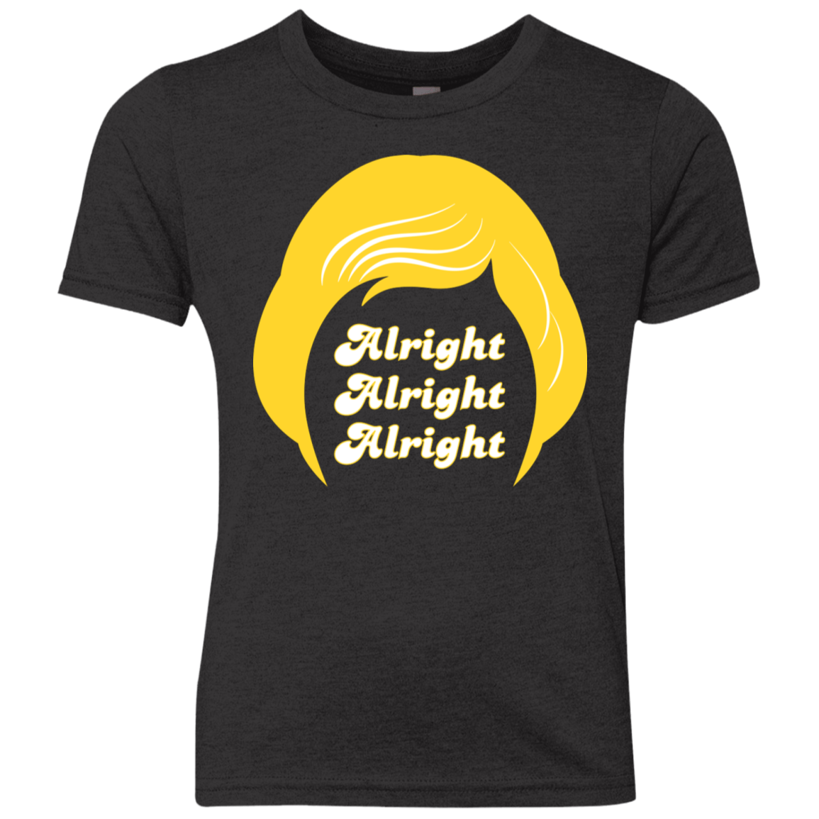 T-Shirts Vintage Black / YXS Alright Youth Triblend T-Shirt