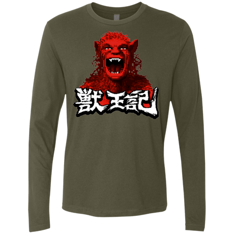 T-Shirts Military Green / Small Altered Men's Premium Long Sleeve