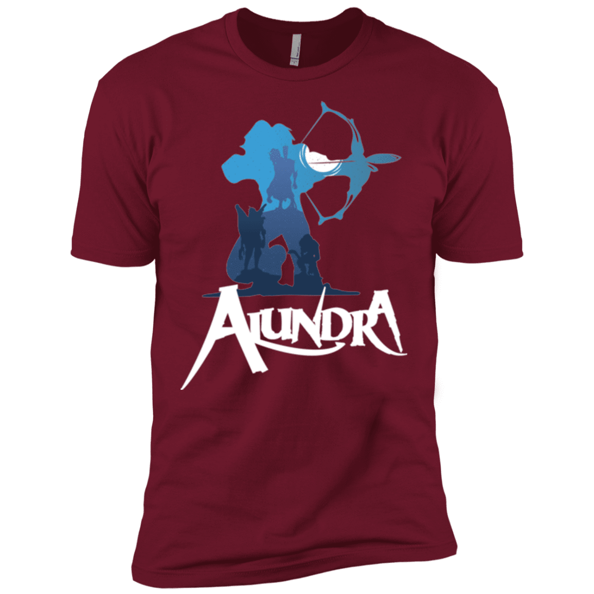 T-Shirts Cardinal / X-Small Alundra Men's Premium T-Shirt
