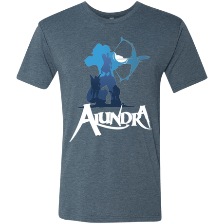 T-Shirts Indigo / Small Alundra Men's Triblend T-Shirt