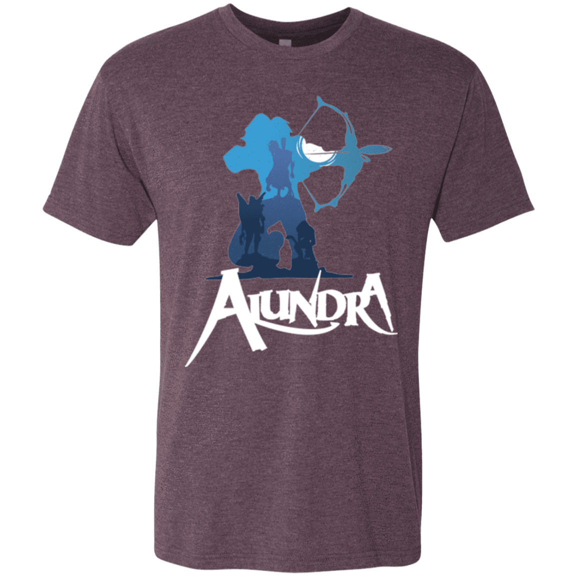 T-Shirts Vintage Purple / Small Alundra Men's Triblend T-Shirt