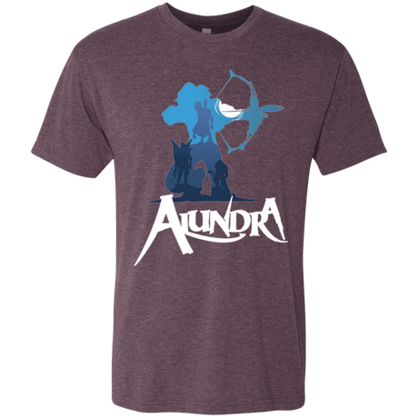 T-Shirts Vintage Purple / Small Alundra Men's Triblend T-Shirt