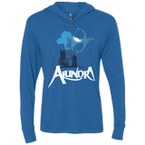 T-Shirts Vintage Royal / X-Small Alundra Triblend Long Sleeve Hoodie Tee