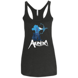 T-Shirts Vintage Black / X-Small Alundra Women's Triblend Racerback Tank