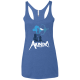 T-Shirts Vintage Royal / X-Small Alundra Women's Triblend Racerback Tank