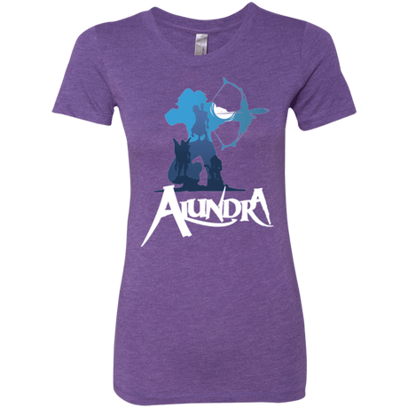 T-Shirts Purple Rush / Small Alundra Women's Triblend T-Shirt