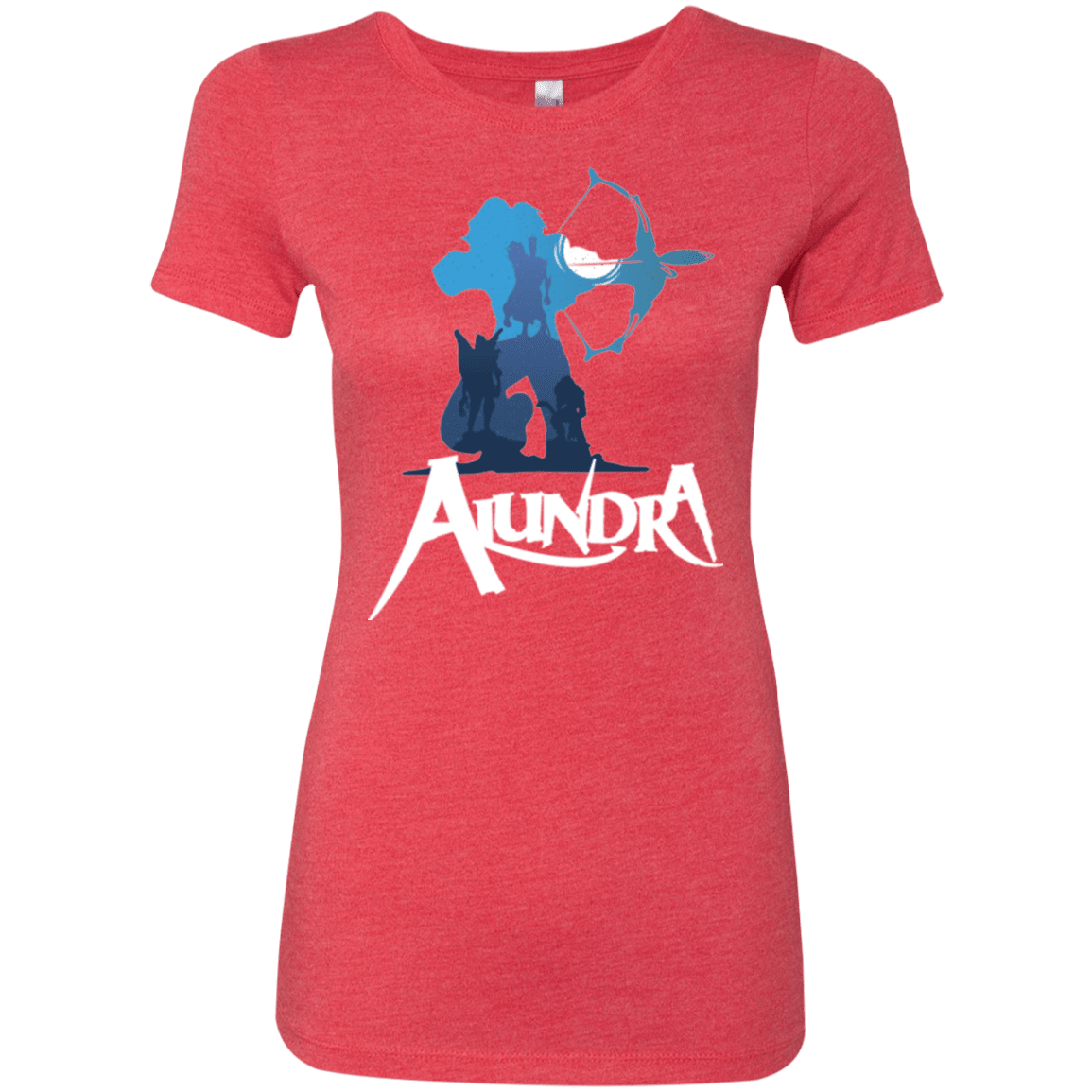T-Shirts Vintage Red / Small Alundra Women's Triblend T-Shirt
