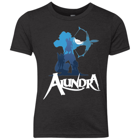 T-Shirts Vintage Black / YXS Alundra Youth Triblend T-Shirt