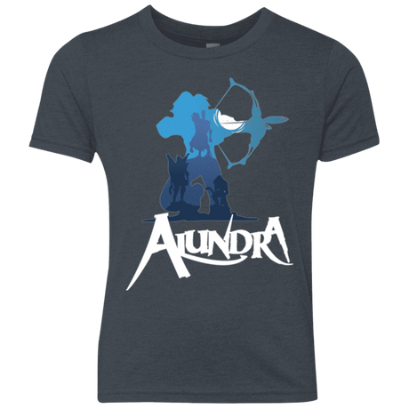 T-Shirts Vintage Navy / YXS Alundra Youth Triblend T-Shirt