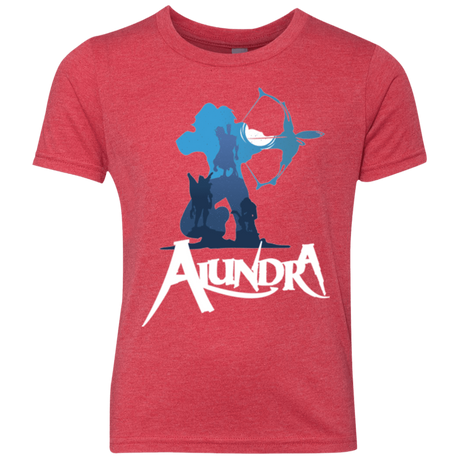T-Shirts Vintage Red / YXS Alundra Youth Triblend T-Shirt