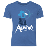 T-Shirts Vintage Royal / YXS Alundra Youth Triblend T-Shirt