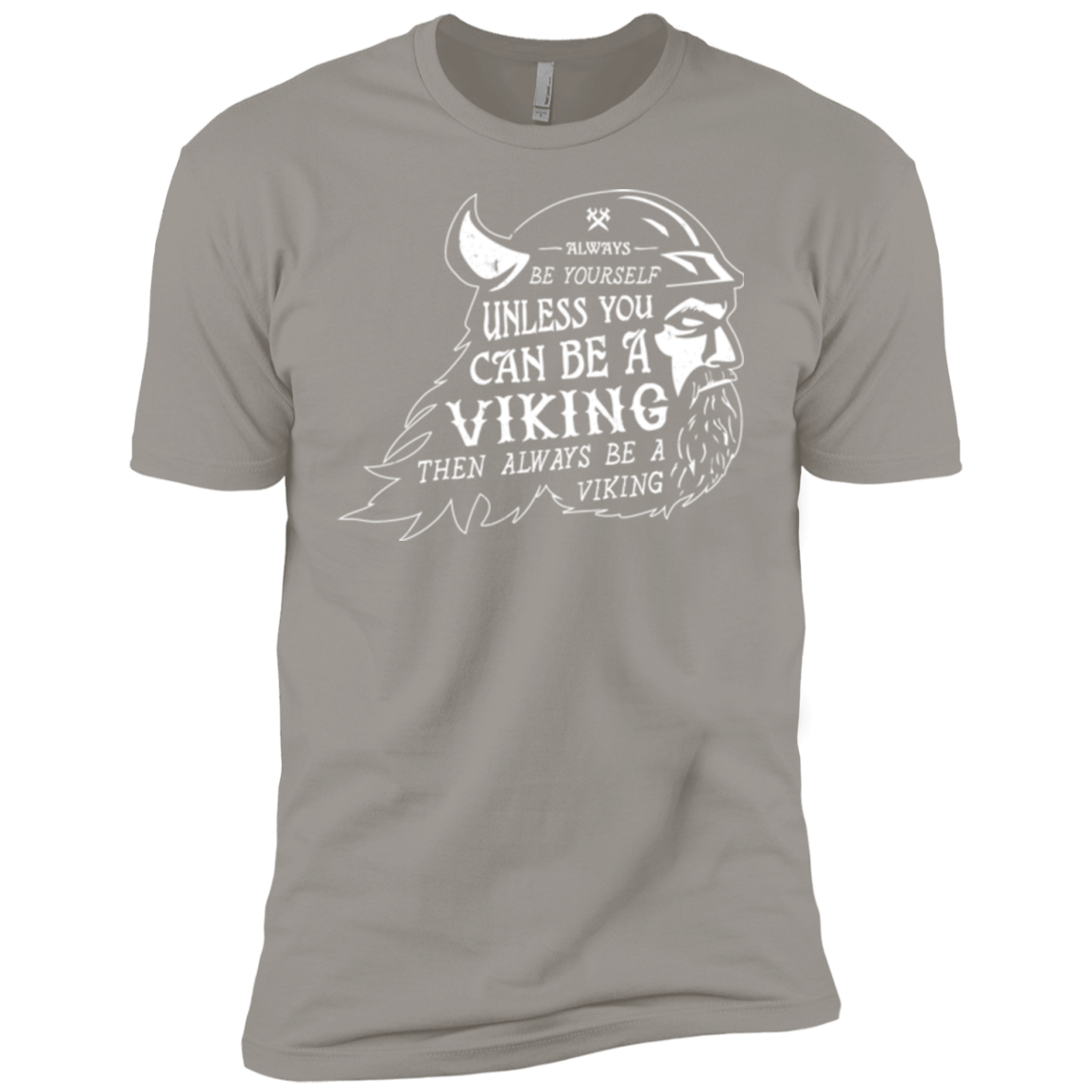 T-Shirts Light Grey / YXS Always Be a Viking Boys Premium T-Shirt