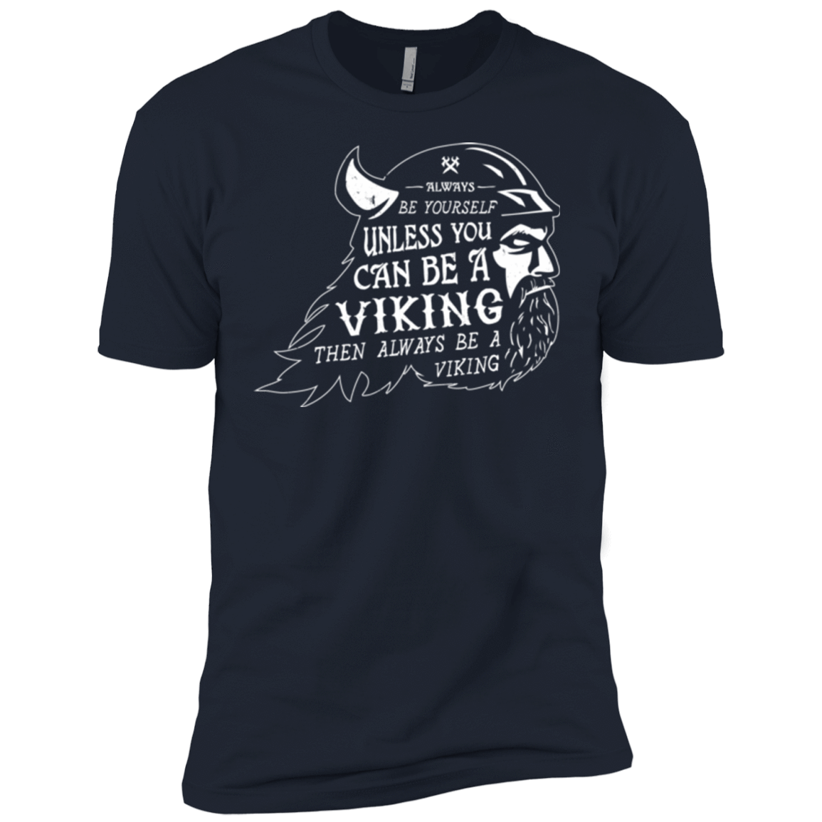T-Shirts Midnight Navy / YXS Always Be a Viking Boys Premium T-Shirt