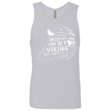 T-Shirts Heather Grey / Small Always Be a Viking Men's Premium Tank Top