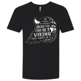 T-Shirts Black / X-Small Always Be a Viking Men's Premium V-Neck