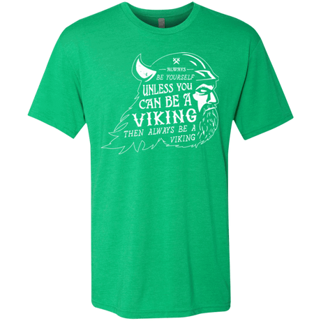 T-Shirts Envy / Small Always Be a Viking Men's Triblend T-Shirt
