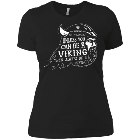 T-Shirts Black / X-Small Always Be a Viking Women's Premium T-Shirt