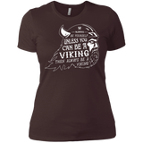 T-Shirts Dark Chocolate / X-Small Always Be a Viking Women's Premium T-Shirt