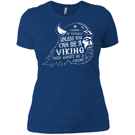 T-Shirts Royal / X-Small Always Be a Viking Women's Premium T-Shirt