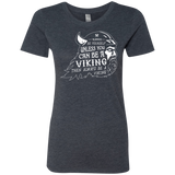 T-Shirts Vintage Navy / Small Always Be a Viking Women's Triblend T-Shirt