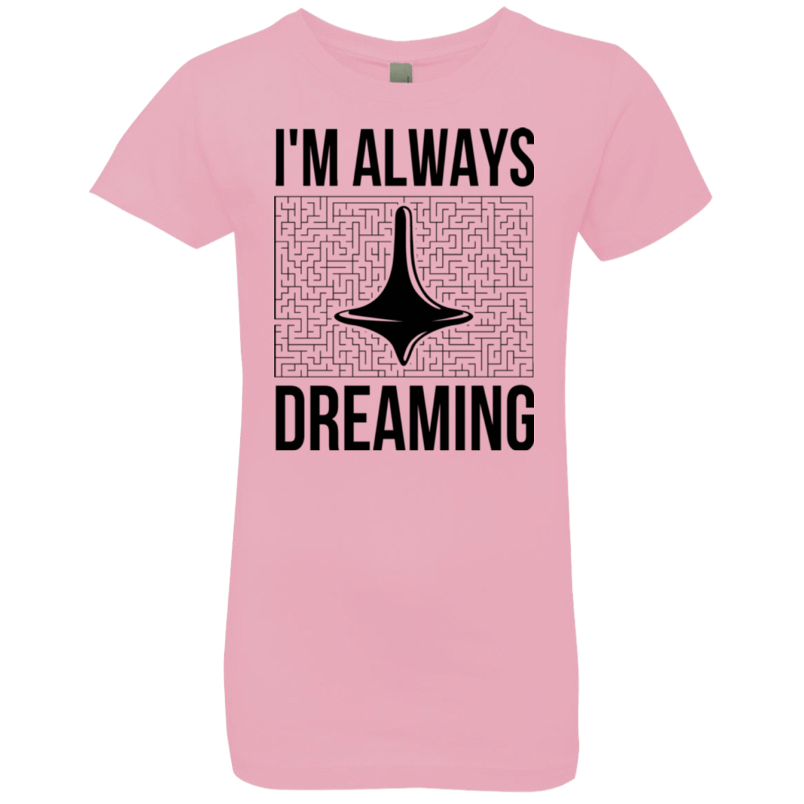 T-Shirts Light Pink / YXS Always dreaming Girls Premium T-Shirt