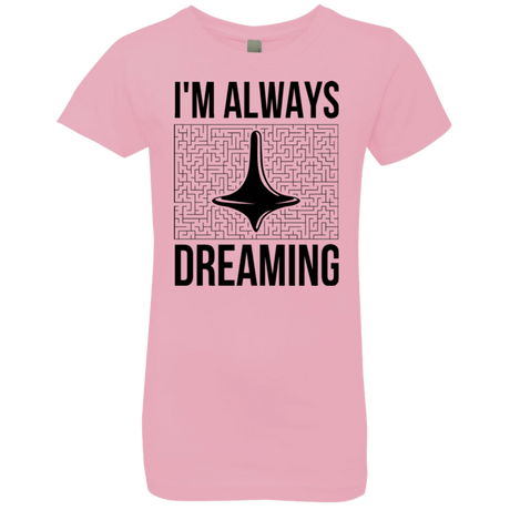 T-Shirts Light Pink / YXS Always dreaming Girls Premium T-Shirt