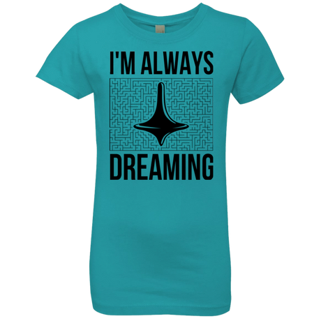 T-Shirts Tahiti Blue / YXS Always dreaming Girls Premium T-Shirt