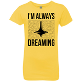 T-Shirts Vibrant Yellow / YXS Always dreaming Girls Premium T-Shirt