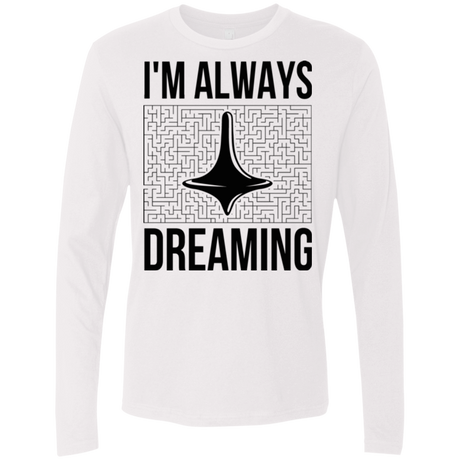T-Shirts White / Small Always dreaming Men's Premium Long Sleeve