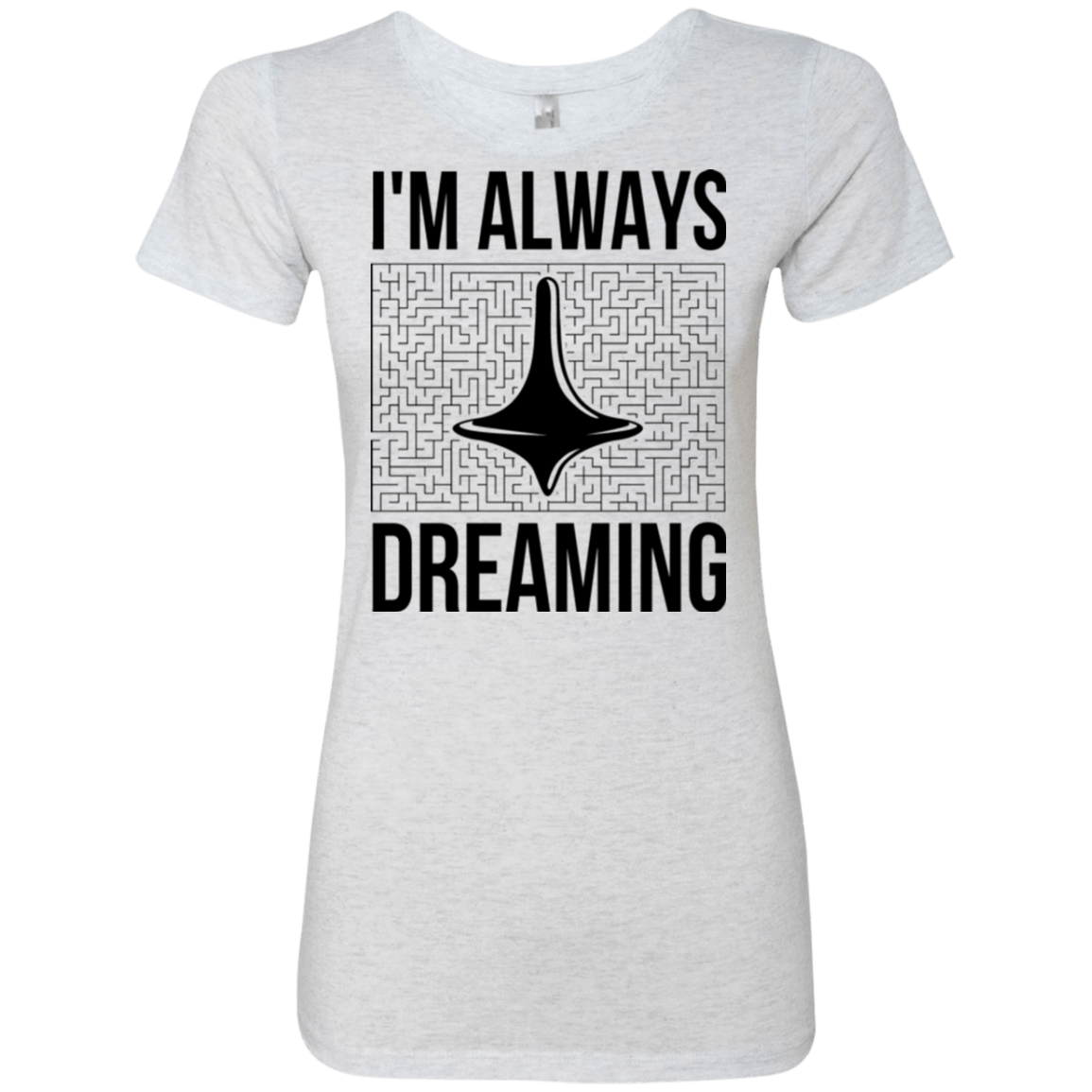 T-Shirts Heather White / Small Always dreaming Women's Triblend T-Shirt