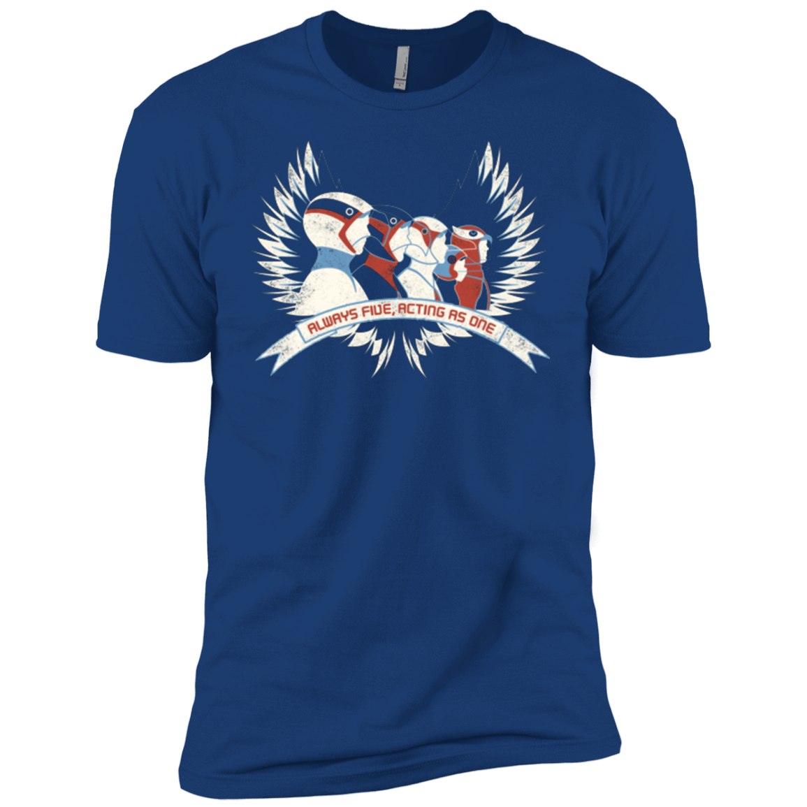 T-Shirts Royal / YXS Always Five Acting As One Boys Premium T-Shirt